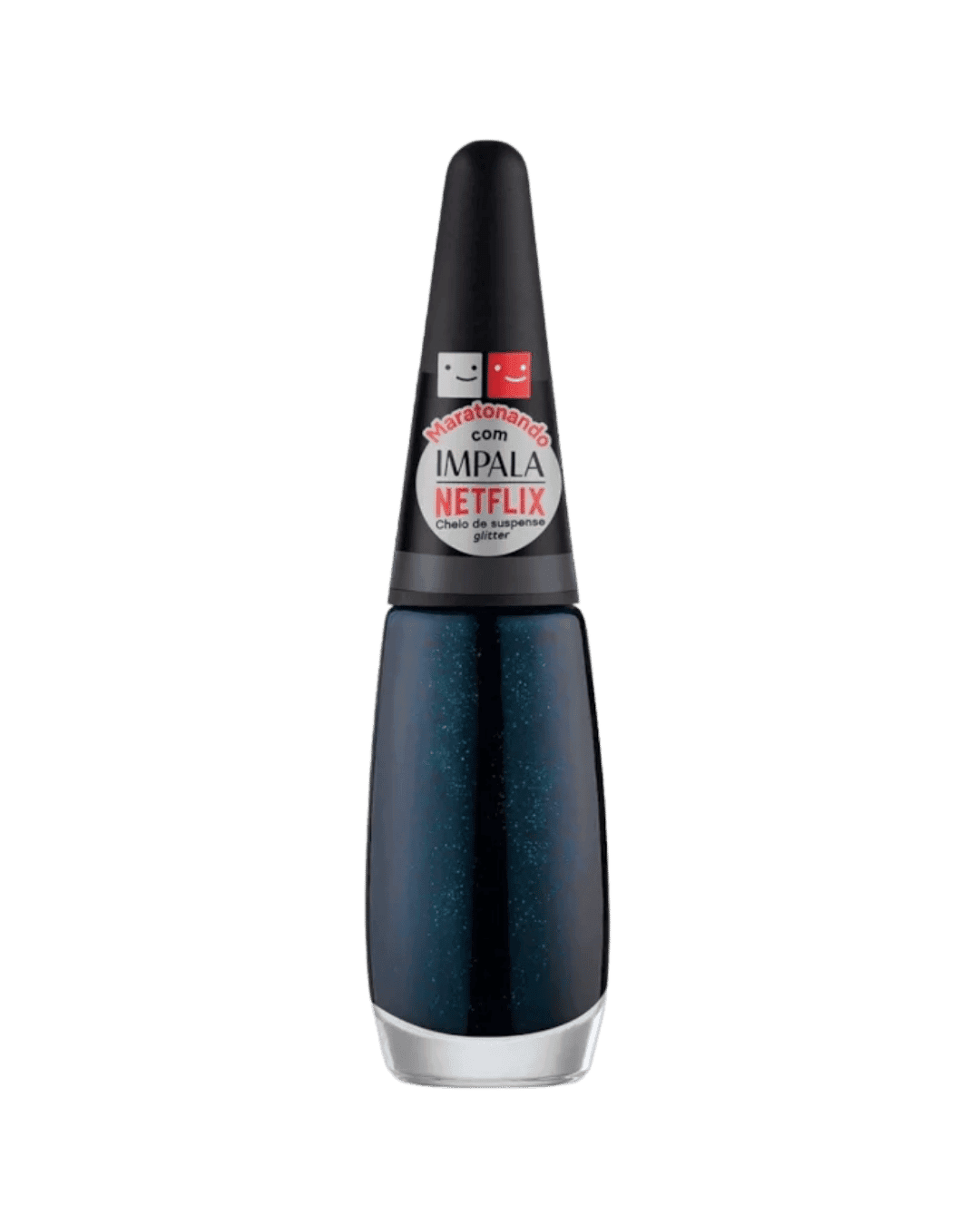 ESMALTE IMPALA 1045 NETFLIX GLITTER CHEIO DE SUSPENSE CX/6