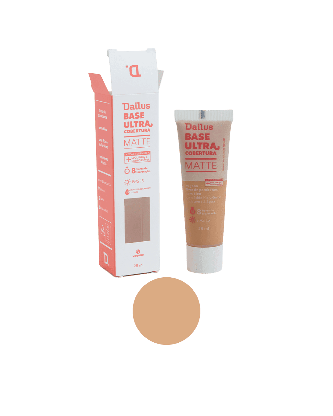 BASE LIQUIDA DAILUS ULTRA COBERTURA D6 MEDIO